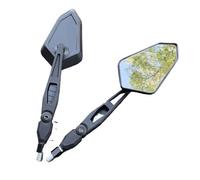 Specchietto Retrovisore Universale Per Manubrio Nero Sinistro E Destro Per Moto Regolabile Per Biciclette/chopper/crociere Specchietti Retrovisori Moto