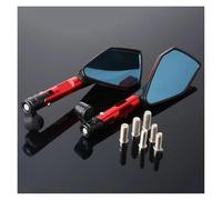 Specchietto retrovisore Universale per Moto in Lega di Alluminio da 8-10 mm per Benelli TRK 502X 125 BN302 752S 502C Set di specchietti per Moto