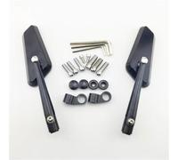 Specchietto retrovisore universale per moto, scooter, bici elettrica, 8 mm e 10 mm, 2 pezzi/coppia, convesso posteriore per veicoli elettrici Retrovisore(One Set)