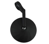 Specchietto Rotondo Universal Entrambi i Lati Utilizzabile Nero Omologati Ponza