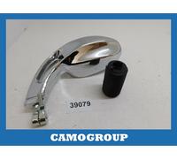 SPECCHIETTO SINISTRO CROMATO CHROME LEFT MIRROR FACO PER APRILIA SCARABEO