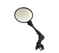 Specchietto Specchio Pieghevole Dx o Sx Destro o Sinistro a Fascetta Omologato per Ciclomotore Compatibile con Piaggio Ciao Si Bravo Boxer Grillo Ecc