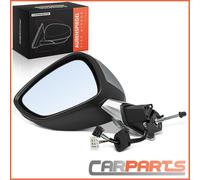 Specchietto SX Convesso Lampeggiante Elettrico Grigio per Citroën C3 Sc Sh DS3