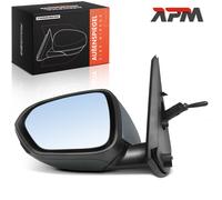 Specchietto SX Convesso Manuale Pieghevole Verniciabile per Dacia Duster Hm