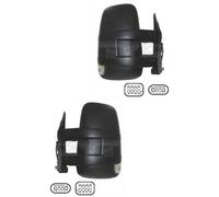 Specchietto SX & E Destra Con Lampeggiante per Iveco Quotidiano IV Scatola/Combi