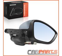 Specchietto SX Elettrico Pieghevole Lampeggiante Convesso per Citroën C3 3 SX