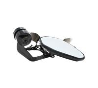 Specchietto Terminale Manubrio Valter Moto Street Universal Nero Nero