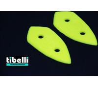 Specchietto verde blocco off piastre base tappi tappi tappi per YAMAHA FZS 10...