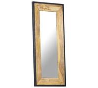 Specchio 110x50 cm in Legno Massello di Mango