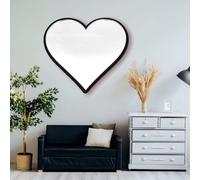 Specchio A Cuore Con Cornice In Acrilico - Lucido