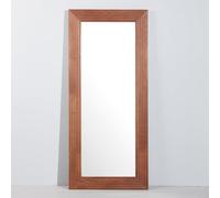 Specchio a figura intera con cornice intagliata 70x143 cm