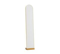 Specchio A Figura Intera Con Supporto, Grande Specchio Da Pavimento A Figura Intera Con Piano Smussato, Trasparente E Luminoso(2)