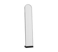 Specchio A Figura Intera Con Supporto, Grande Specchio Da Pavimento A Figura Intera Con Piano Smussato, Trasparente E Luminoso(1)