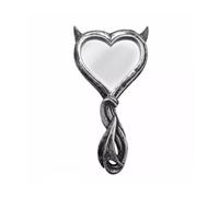 Specchio a Mano Adorno Devil's Heart Hand Mirror Both Sides V80 By Alchemy