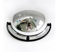 Specchio a Mezza Cupola in Acrilico - Specchio Angolare di Sicurezza Convesso - Angolo di Visione di 180 Gradi - Ampio Campo Visivo e Immagine Nitida,100cm/39in