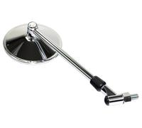 Specchio Adatto A SX + Dx Cromo Contrassegno E per Suzuki Ls 650 Vs 800 750 1400