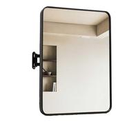 Specchio angolare da bagno, specchio da parete girevole a 360°