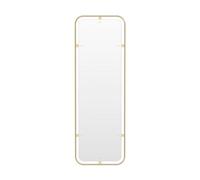 Specchio Audo Nimbus Rettangolare in Ottone Lucido