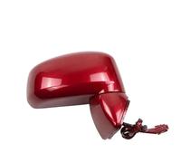 Specchio Auto Lato Retrovisore Gruppo Specchio Per Nissan Per Tiida 05-10 Specchi Esterni Elettrico Lente Regolata Riscaldamento Retrovisore specchio(Rosso,3 Wire R)
