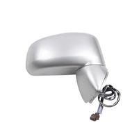 Specchio Auto Lato Retrovisore Gruppo Specchio Per Nissan Per Tiida 05-10 Specchi Esterni Elettrico Lente Regolata Riscaldamento Retrovisore specchio(Argento,3 Wire R)