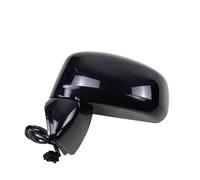 Specchio Auto Lato Retrovisore Gruppo Specchio Per Nissan Per Tiida 05-10 Specchi Esterni Elettrico Lente Regolata Riscaldamento Retrovisore specchio(Nero,5 Wire L)