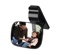 Specchio auto per bambini, rotazione a 360 gradi automobilistico, specchio girevole a 360 gradi per sedili posteriori orientati, per SUV, camion e sedile posteriore per l'osservazione in viaggio