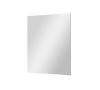 Specchio bagno 50x60 cm a filo lucido con installazione reversibile