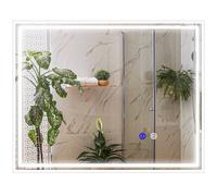 Specchio Bagno con LED 90x70 cm Antiappannamento e Interruttore Touch