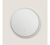 Specchio Bagno Jizan con Luce LED e Antiappannamento Ø60 cm