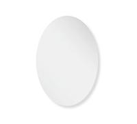 Specchio bagno ovale 45x65 cm a filo con installazione reversibile