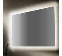 Specchio bagno parete retroilluminato led 90x60 cm rettangolare moderno design