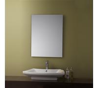 Specchio bagno rettangolare 60 x 80 cm filo lucido reversibile eco friendly