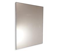 Specchio bagno su misura personalizzato con cornice cromata lucida