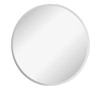 Specchio bagno tondo 50 cm a filo con bisellatura su bordo 2,5 cm
