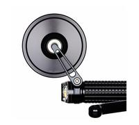 Specchio bar end Motogadget Mo.View Street Ø 96 mm omologato in alluminio nero