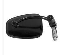 Specchio Bar End nero Lucido Bubble per manubrio 22 mm DX SX Moto