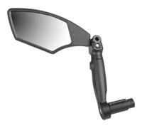 Specchio bici M-WAVE Spy Space Barend sinistro nylon nero antiriflesso