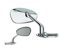 Specchio Busch & Müller Specchio Girevole Ovale Cromato Destro 913/3PR