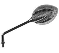 Retrovisore Entrambi i Lati Universale V Parts m8/125 Carbon Look Lucido per