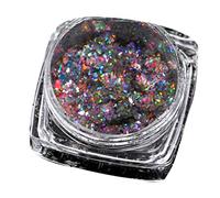 Specchio Camaleonte Unghie Glittering Polvere Metallic Effetto Colori Per La Decorazione Arte Del Pigmento Base Glitter Per Unghie Estetica Grado Estetico