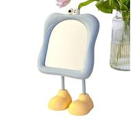 Specchio compatto, design con cartoni animati, accessorio di bellezza | Specchio da scrivania, per donne, adolescenti, ragazze, camera da , bagno, piano di lavoro, dormitorio quotidiano