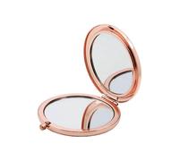 Specchio compatto ingranditore per borse, mini tascabile pieghevole