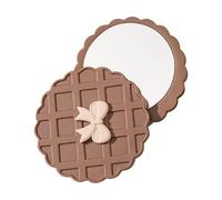 Specchio compatto - specchio da trucco | Specchietti tascabili con motivo a d'ape, strumento rotondo per il trucco con copertura scorrevole, strumento di bellezza per lo styling dei