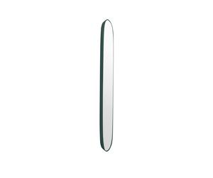 Specchio con Cornice 118x44,5 cm Verde Scuro/ Trasparente