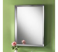 Specchio con cornice di allumino RIFLESSO 70xh90 cm Finitura cromo satinata