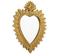 SPECCHIO CON CORNICE EX VOTO ORO 40hx30 cm