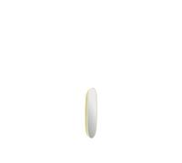 Specchio con Cornice Muuto 59x44 cm Giallo Chiaro/ Trasparente