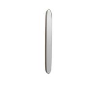 Specchio con Cornice Muuto Grande Tortora/ Trasparente