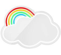 SPECCHIO CON LUCE LED FOREVER MIRROR LED CLOUDY FMNE05, Multicolore