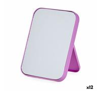 Specchio con Supporto Berilo CG11309-1 Azzurro Verde Lilla polipropilene 1,7
